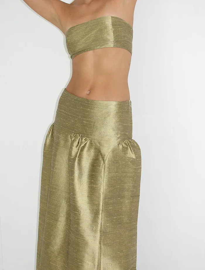 Women Pallon Gold Paloma Wool Skirts