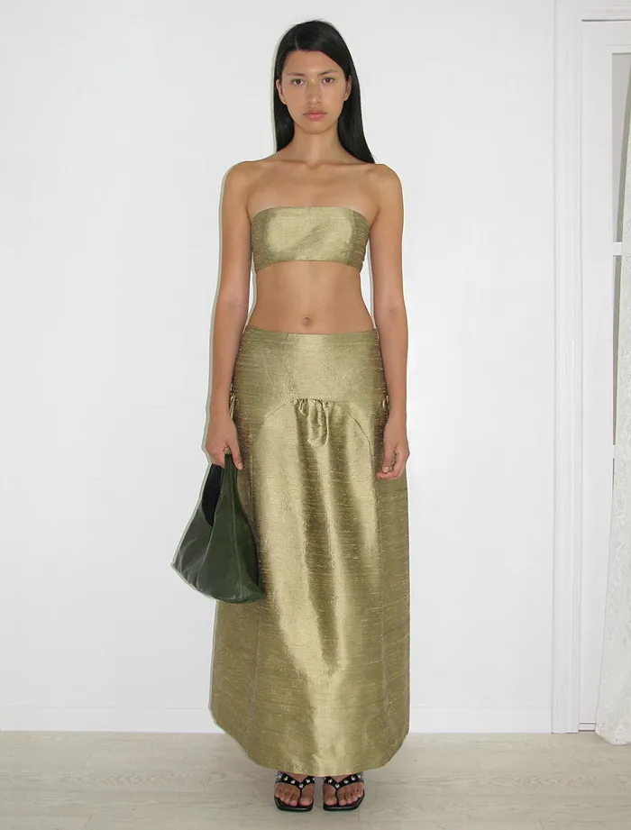 Women Pallon Gold Paloma Wool Skirts