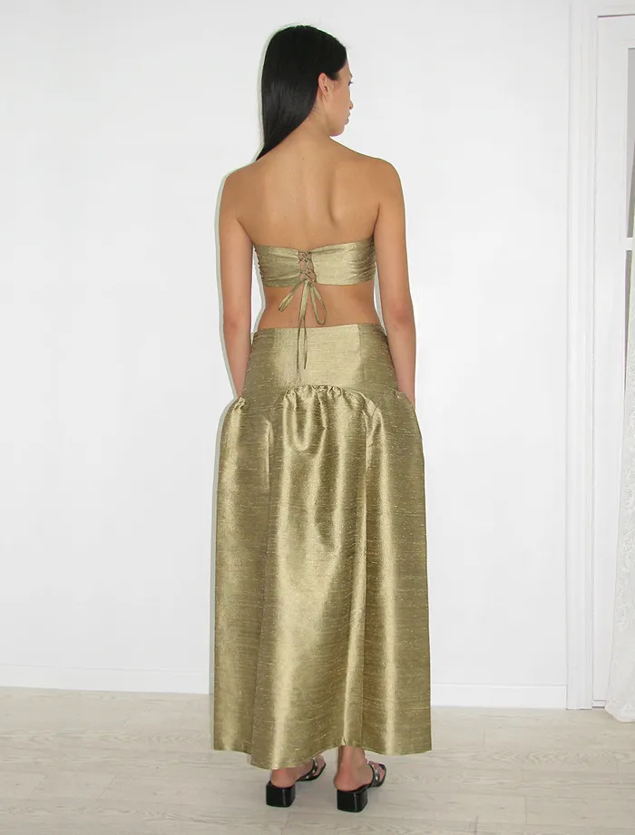 Women Pallon Gold Paloma Wool Skirts