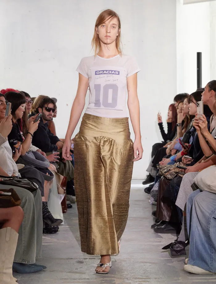 Women Pallon Gold Paloma Wool Skirts