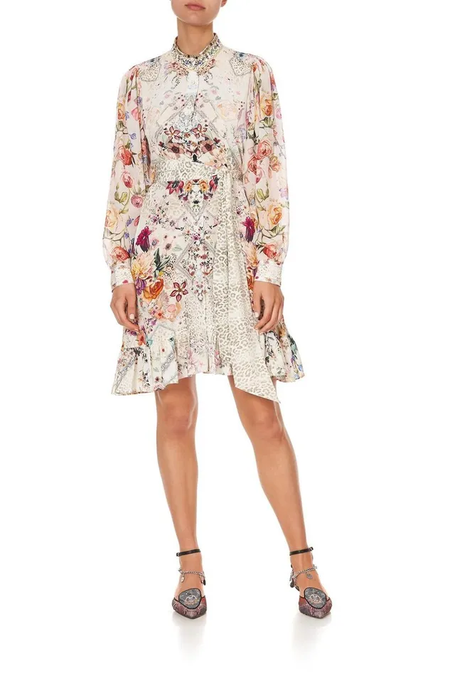 Women Party Dresses Camilla Drop Sleeve Shirt Dress Sew In Love