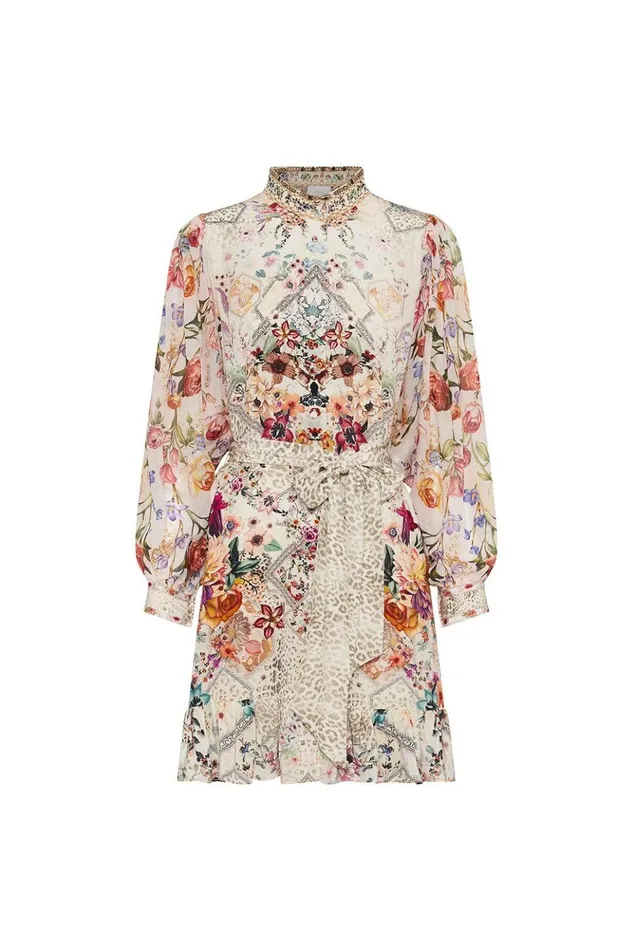Women Party Dresses Camilla Drop Sleeve Shirt Dress Sew In Love