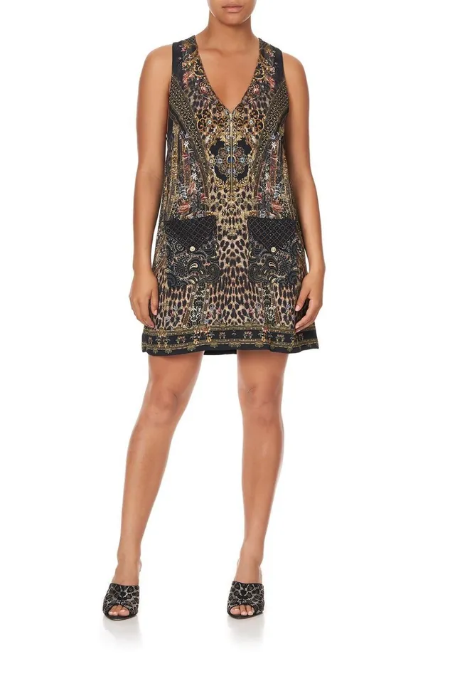 Women Party Dresses Camilla V Neck Shift Dress Abingdon Palace