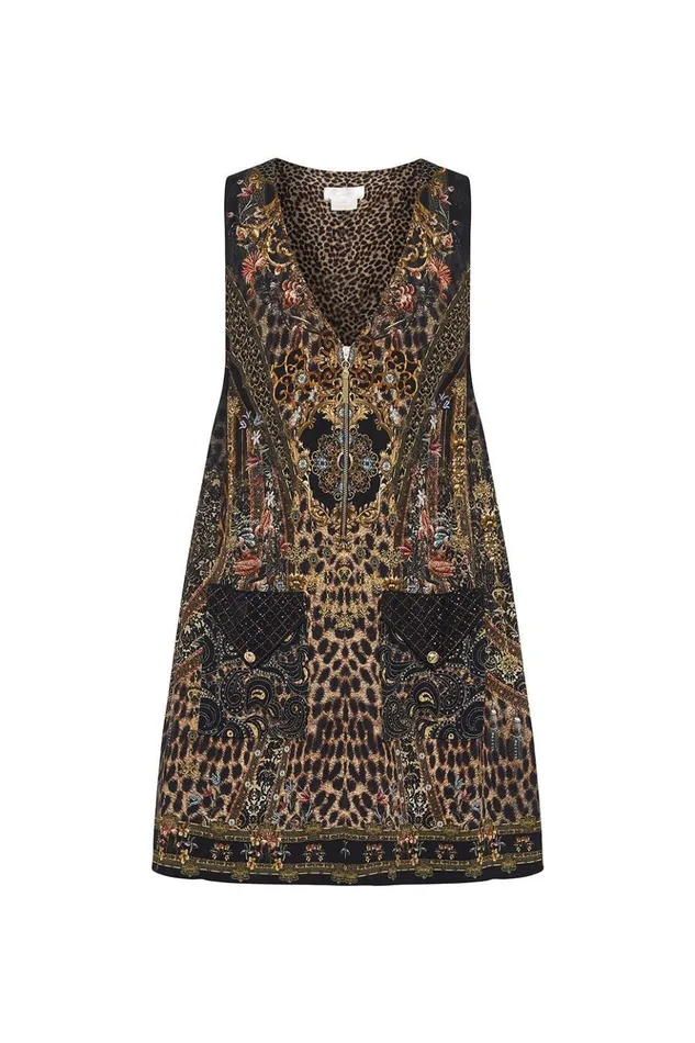 Women Party Dresses Camilla V Neck Shift Dress Abingdon Palace