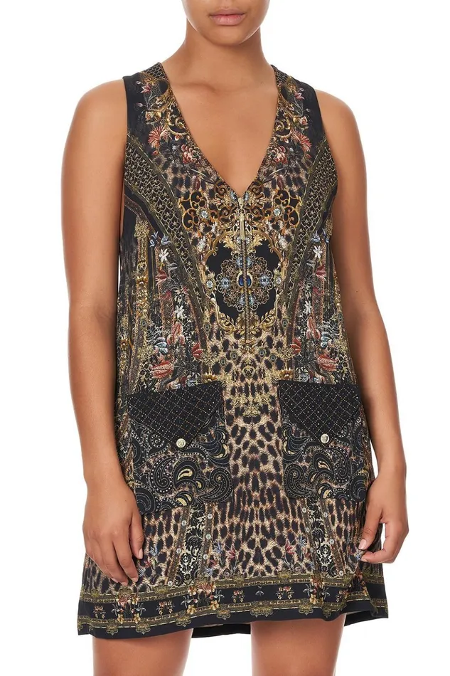 Women Party Dresses Camilla V Neck Shift Dress Abingdon Palace