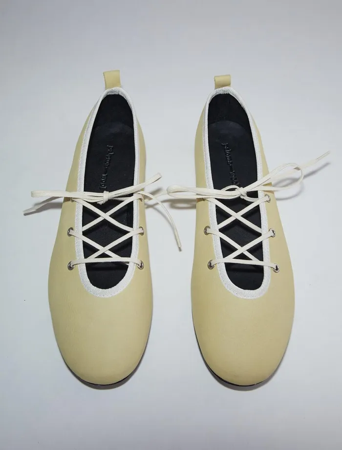 Women Pina Soft Yellow Paloma Wool Ballerinas