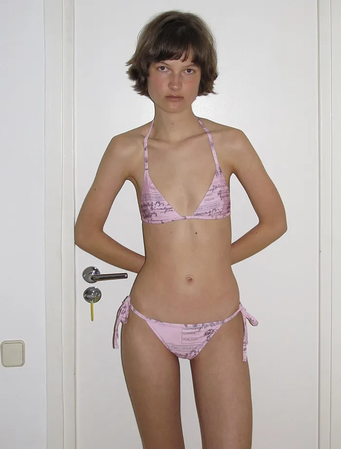 Women Pitstop Pink Paloma Wool Swimwear