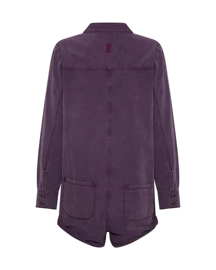 Women PLUM CANVAS PROPHECY JUMPSUIT One Teaspoon Denim Jumpsuits Women PLUM CANVAS PROPHECY JUMPSUIT One Teaspoon Denim Jumpsuits