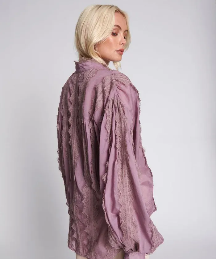 Women PURPLE SMOKE ETERNAL SPIRIT TOP One Teaspoon Tops Women PURPLE SMOKE ETERNAL SPIRIT TOP One Teaspoon Tops