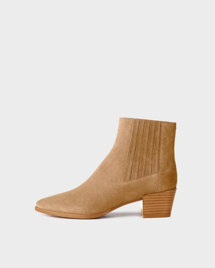 Women Rag 038 Bone Boots Rover Boot 8211 Suede Camel Suede