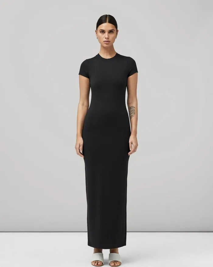 Women Rag 038 Bone Dresses 038 Skirts Irina Maxi Dress Black