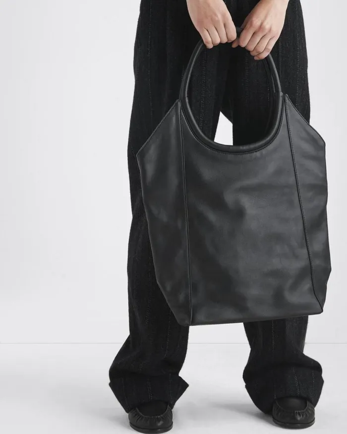 Women Rag 038 Bone Handbags Remi Shopper 8211 Leather Black