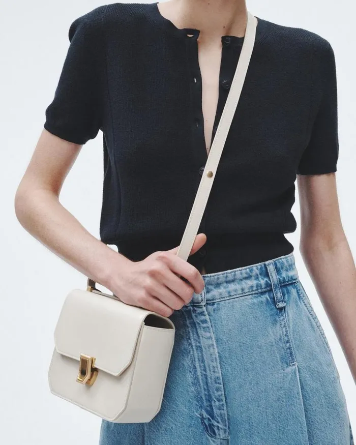 Women Rag 038 Bone Handbags Small Max Crossbody 8211 Leather Greige