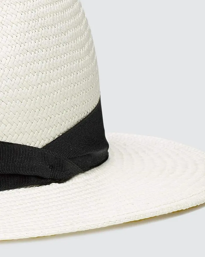 Women Rag 038 Bone Hats Panama Hat White