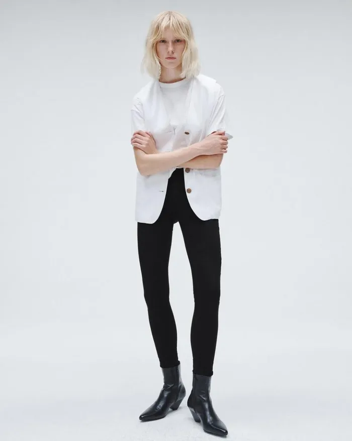 Women Rag 038 Bone Skinny Nina Skinny 8211 Black