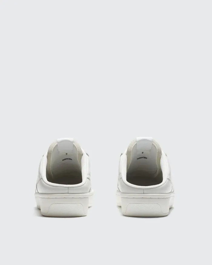Women Rag 038 Bone Sneakers Retro Court Mule 8211 Leather White
