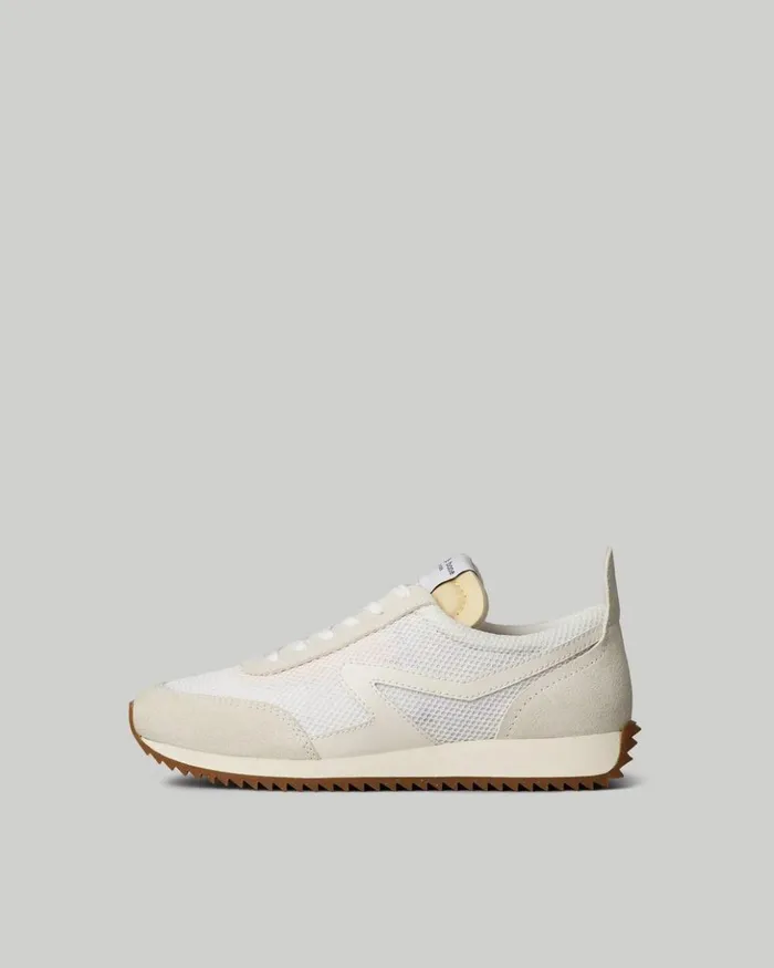 Women Rag 038 Bone Sneakers Retro Runner 8211 Mesh Off Wht