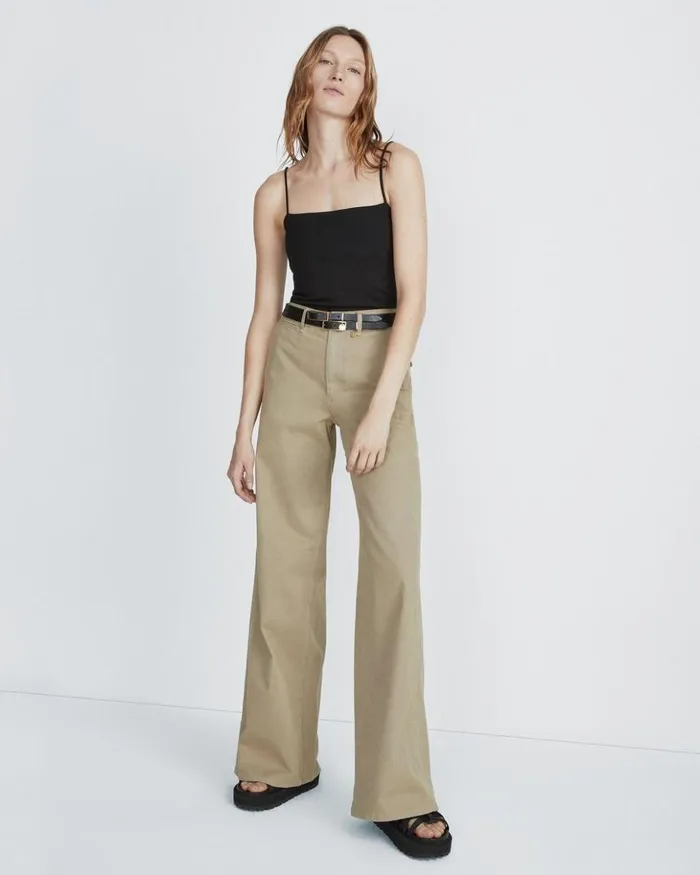Women Rag 038 Bone TShirts Irina Ponte Cami Black