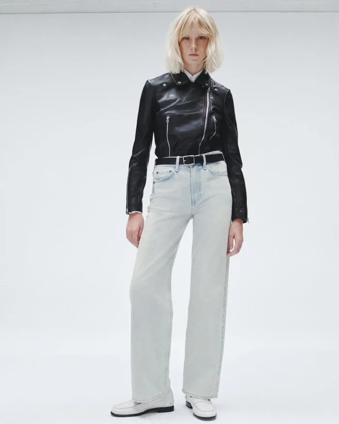 Women Rag 038 Bone Wide Leg Logan WideLeg 8211 Icefall