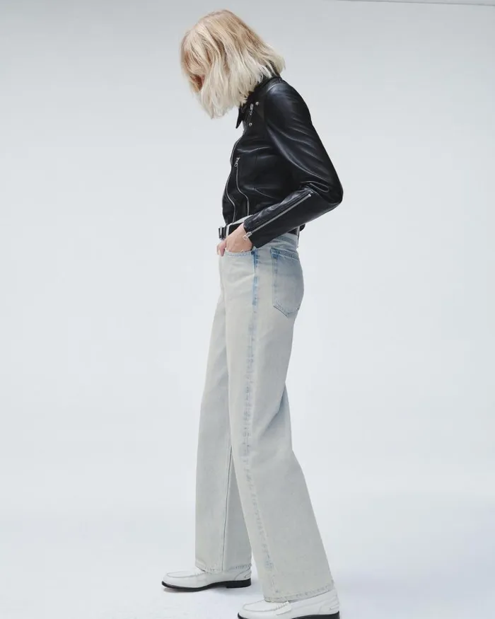 Women Rag 038 Bone Wide Leg Logan WideLeg 8211 Icefall