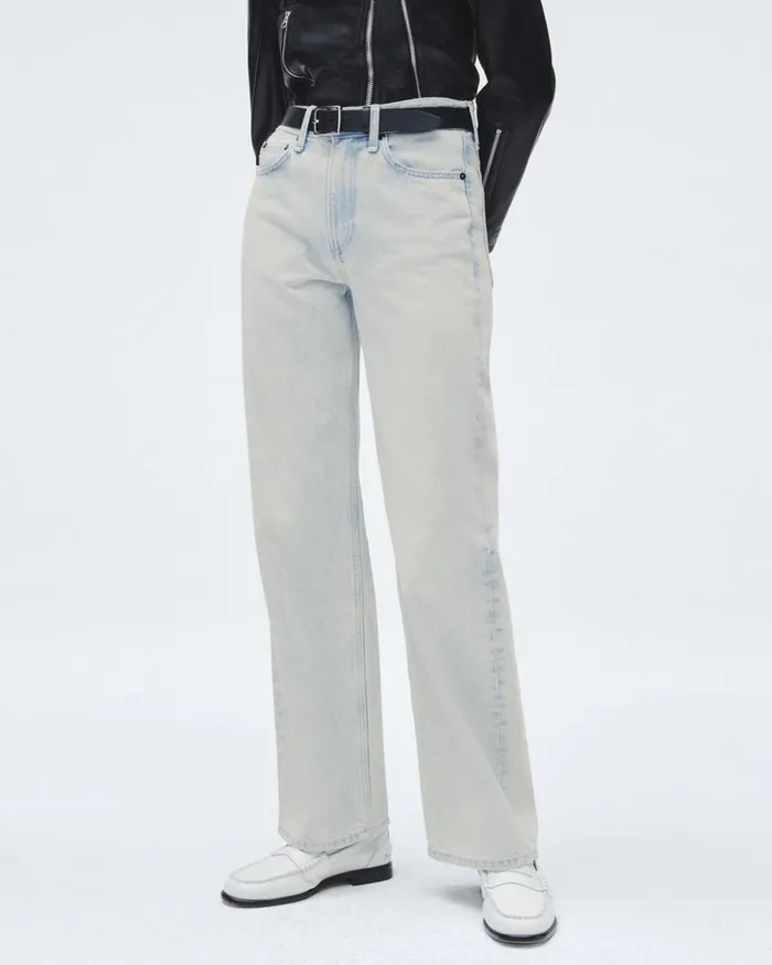 Women Rag 038 Bone Wide Leg Logan WideLeg 8211 Icefall