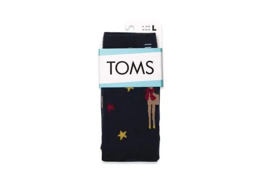 Women Reindeer High Crew Socks Reindeer Crew TOMS Exclusives