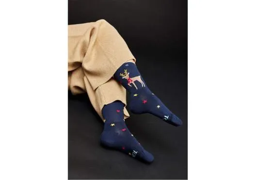 Women Reindeer High Crew Socks Reindeer Crew TOMS Exclusives