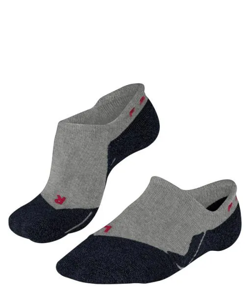 Women RU3 Comfort Invisible Women Running No Show Socks Lightgrey FALKE Running Socks