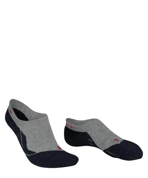 Women RU3 Comfort Invisible Women Running No Show Socks Lightgrey FALKE Running Socks