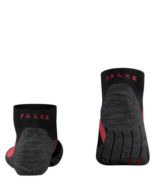 Women RU4 Endurance Cool Short Women Running Short Sock Black FALKE Running Socks