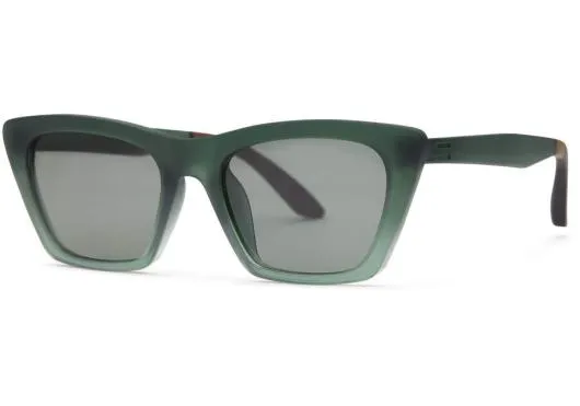 Women Sahara Matte Greengrey TOMS Sunglasses