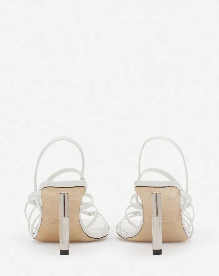 Women Sandals and Mules Lanvin Squence By Lanvin Leather Sandals Beigesilver Women Sandals and Mules Lanvin Squence By Lanvin Leather Sandals Beigesilver