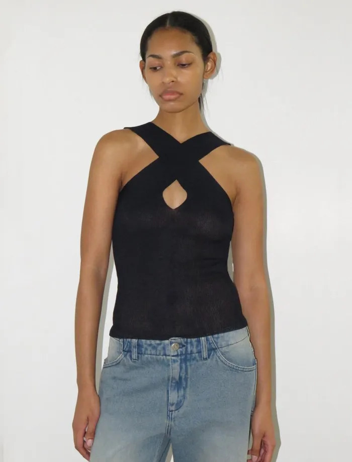 Women Saric Navy Paloma Wool Tops