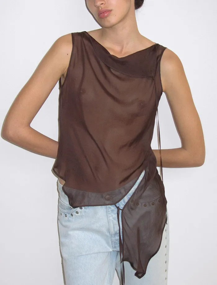 Women Sato Brown Paloma Wool Tops