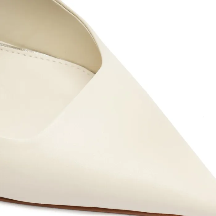 Women Schutz Shoes Blanche Leather Pump