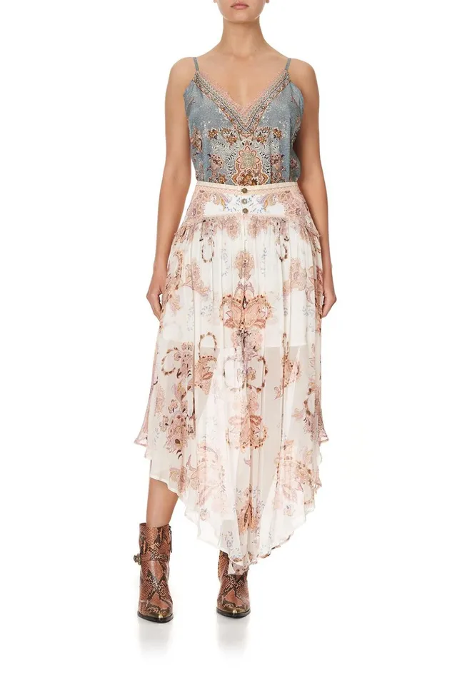 Women Skirts Camilla Shaped Waist Skirt Marrakesh Maiden