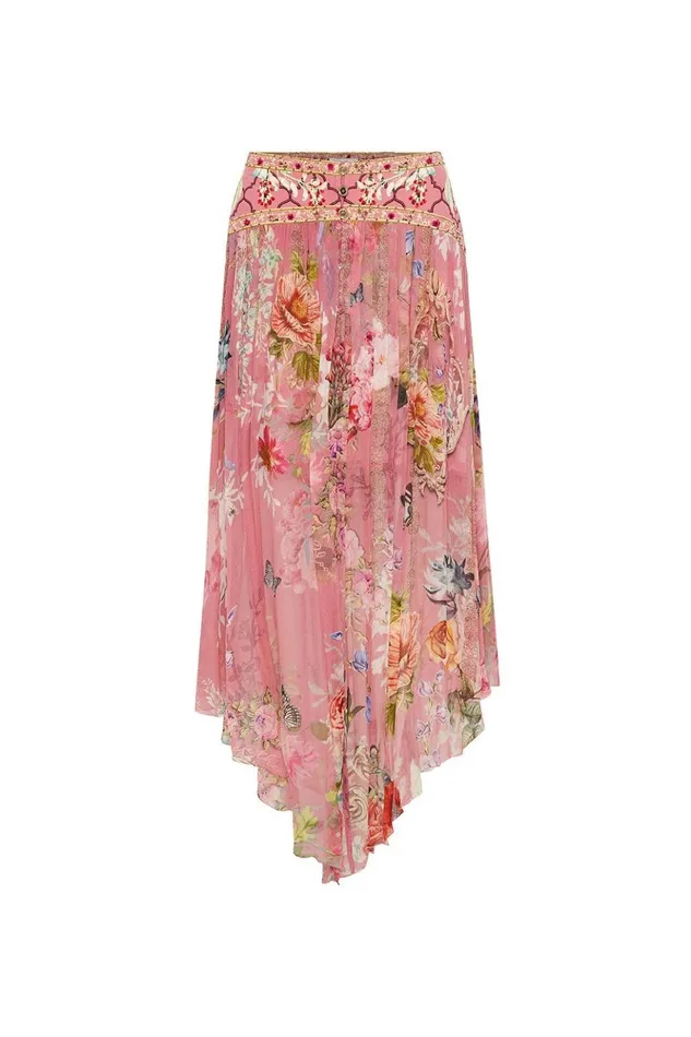 Women Skirts Camilla Shaped Waist Skirt Patchwork Heart