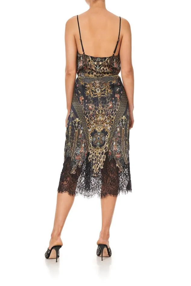 Women Skirts Camilla Slip Midi Skirt Abingdon Palace