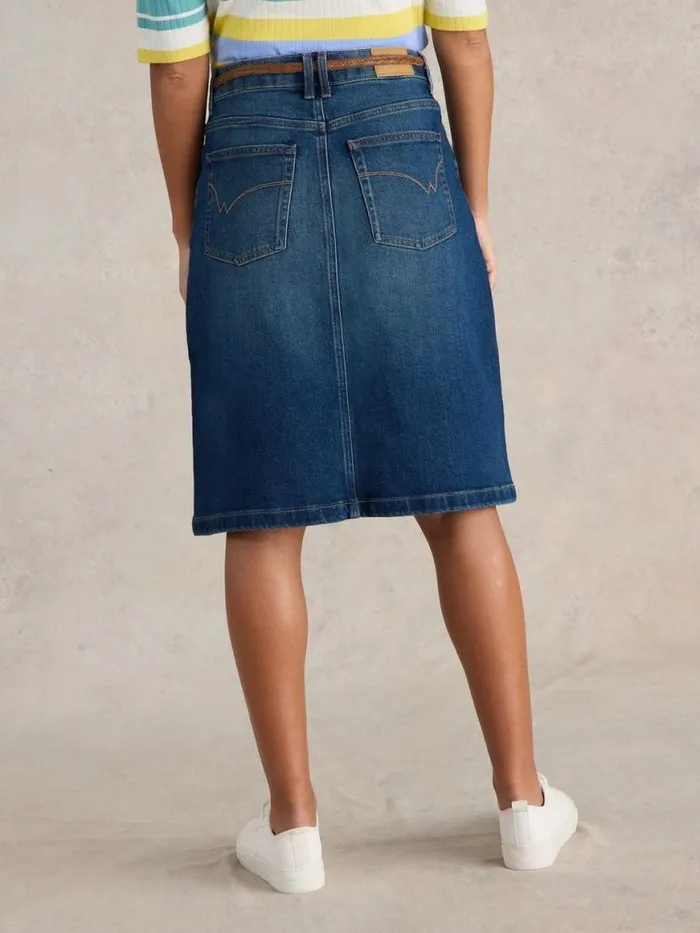 Women Skirts White Stuff Scarlett Denim Skirt Mid Denim Women Skirts White Stuff Scarlett Denim Skirt Mid Denim