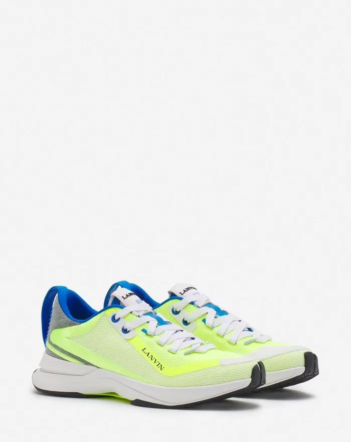 Women Sneakers Lanvin Li Mesh Sneakers Optic Whitegreen Women Sneakers Lanvin Li Mesh Sneakers Optic Whitegreen