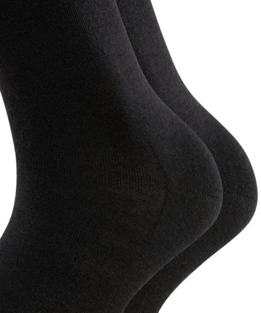 Women Softmerino 2Pack Women Socks Black FALKE Socks