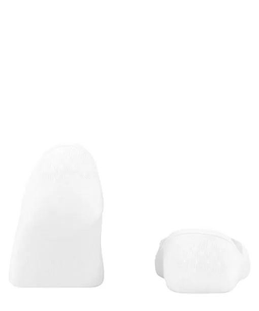 Women Step High Cut Women No Show Socks White FALKE No Show Socks