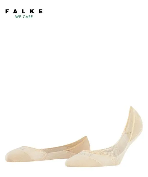 Women Step Medium Cut Women No Show Socks Cream FALKE No Show Socks