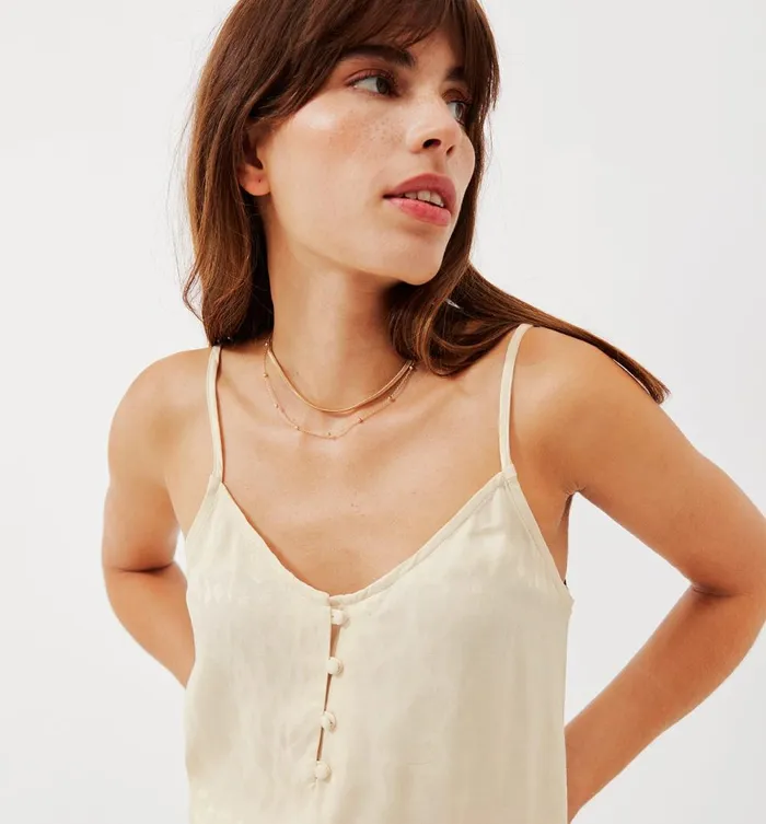 Women Strappy Top 8211 Beige Promod Tops
