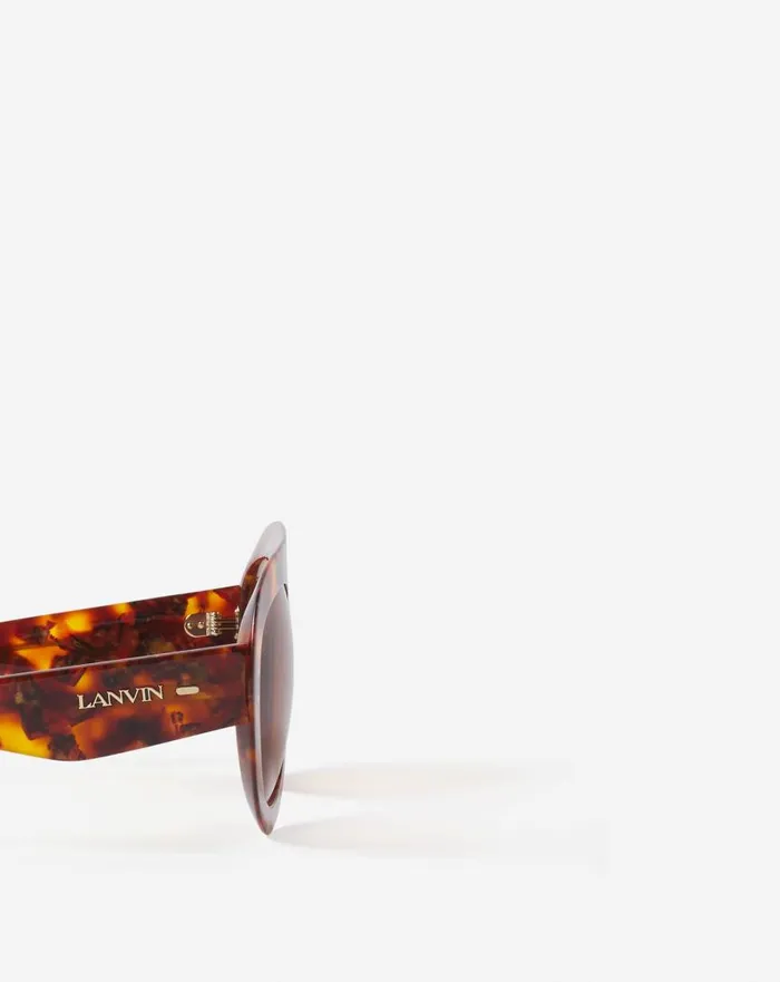 Women Sunglasses Lanvin Aviator Sunglasses Amberturtoise