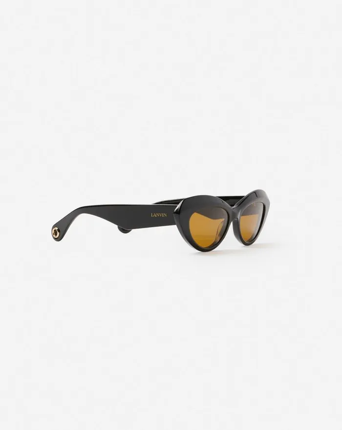 Women Sunglasses Lanvin Signature Sunglasses Black