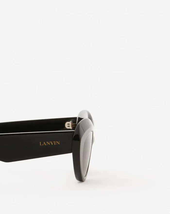 Women Sunglasses Lanvin Signature Sunglasses Black