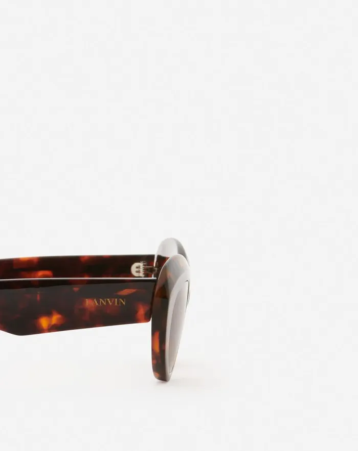Women Sunglasses Lanvin Signature Sunglasses Havana