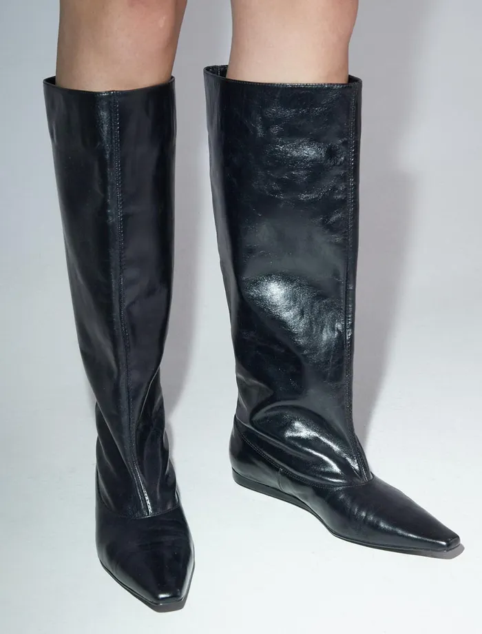 Women Tall Luella Black Paloma Wool Boots