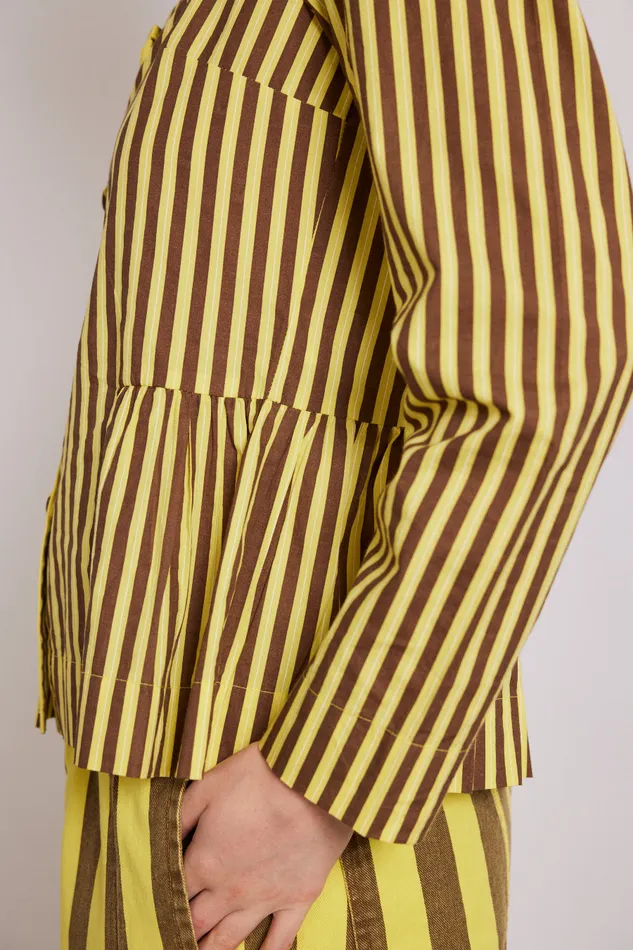 Women Tops Damson Madder Eloise Stripe Blouse